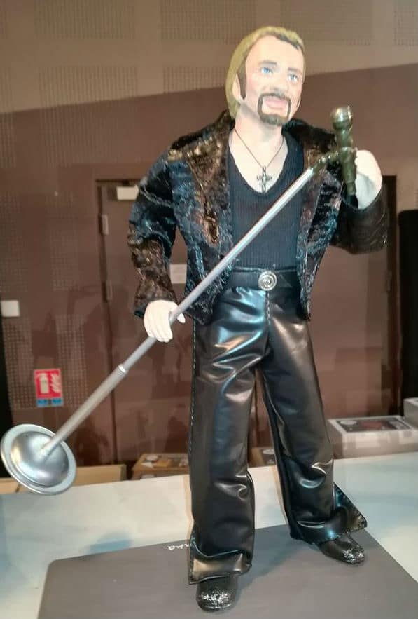 Foire aux santons : Johnny Hallyday