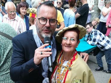 Photo Sebastien Galaup animateur événementiel fête de l'olivier 2018