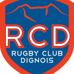 Logo-rugby club dignois-Sébastien Galaup-speaker sportif