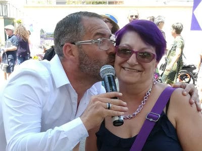 Sébastien Galaup-animateur événementiel-fête-Lavande-Valensole 2018-exposante