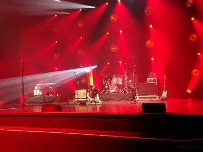 Répétitions-sonorisation-monsieur loyal-Sébastien Galaup-Olympia-music-hall-cabaret