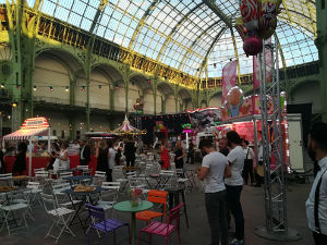 Grand Palais-animation soirée entreprise-terrasse-buffet-apéro