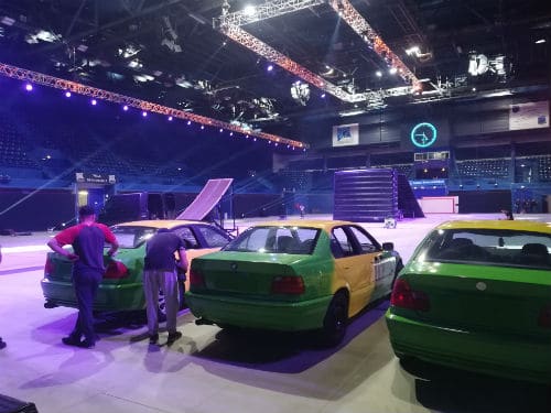 Palais des sports-répétitions-réglages techniques