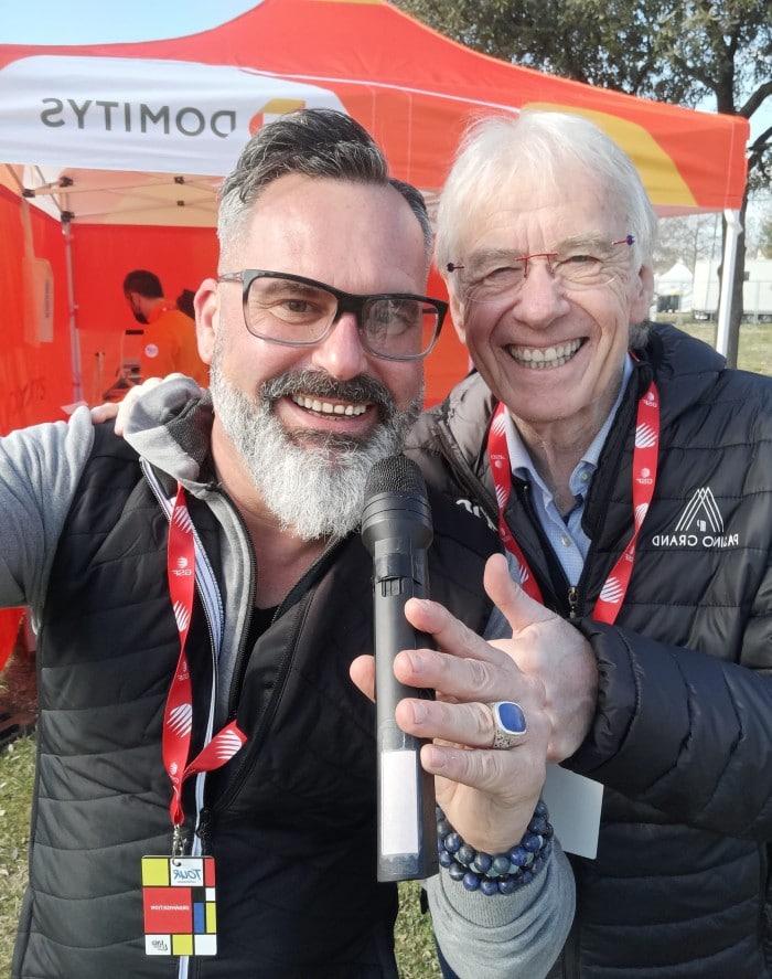 Prologue-Fan Zone Tour-cycliste-La Provence-speaker-Daniel Mangeas