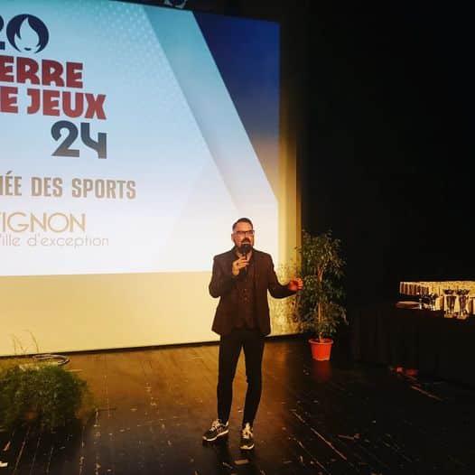 Sébastien GALAUP cérémonie de remise des trophées sportifs Ville d'Avignon Sébastien Galaup-cérémonie-trophées sportifs-Avignon
