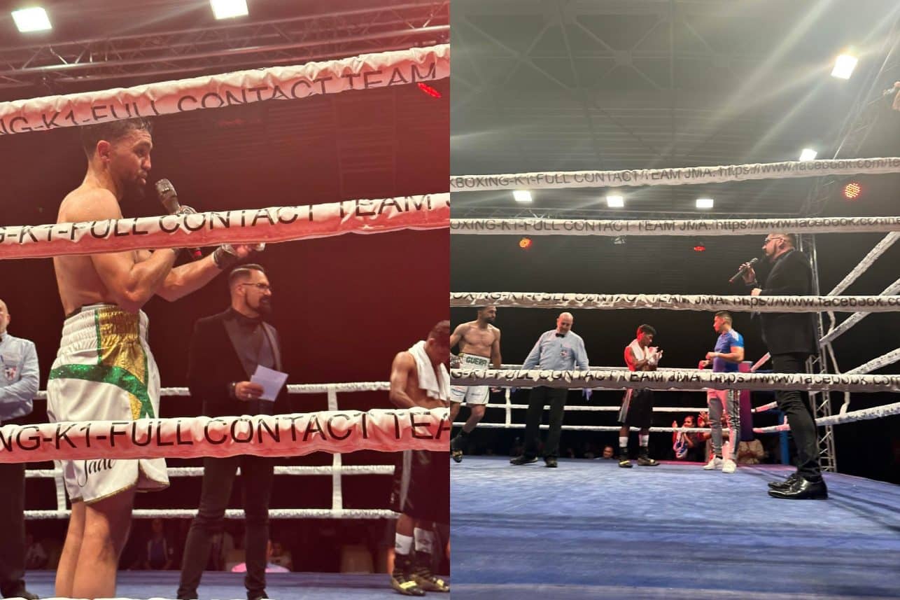 Sébastien Galaup-speaker-Gala de boxe 2023-Guerfi Betancourt Sébastien Galaup-speaker-gala-boxe anglaise-combat-Karim Guerfi-Hector Bétancourt