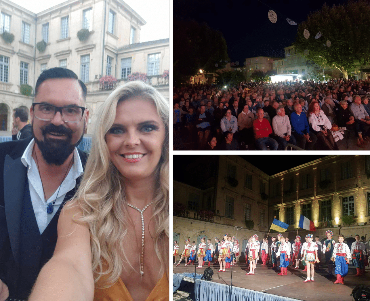 Soirée Ukraine Corso de Valréas 2023 Sébastien Galaup-présentation-soirée d'ouverture-Corso de Valréas 2023